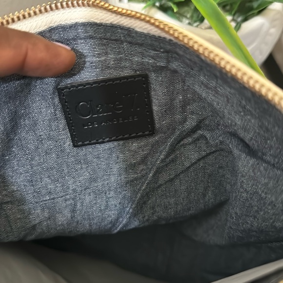 Clare .V Foldover Woven Leather Clutch - Picture 11 of 17